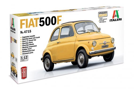 1/12 Fiat 500 F 1968 upgraded edition