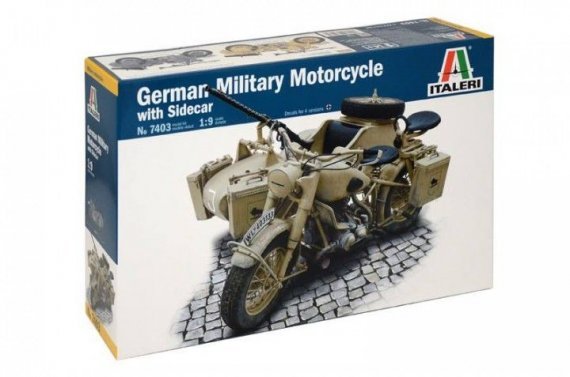 1/9 BMW R75 Motorcycle with Sidecar