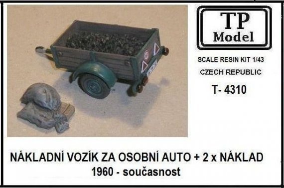 1/43 Cargo carrier for passenger car