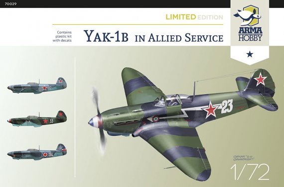 1/72 Yak-1b Allied Fighter Limited Edition