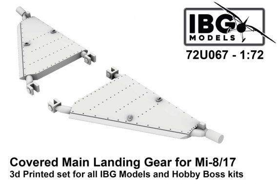 1/72 Covered Main Landing Gear Mi-8/17