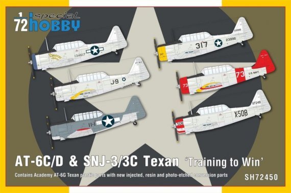 1/72 AT-6C/D & SNJ-3/3C Texan