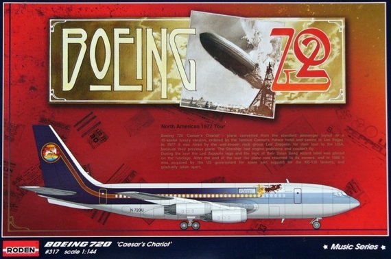 1/144 Boeing 720 Caesars Chariot