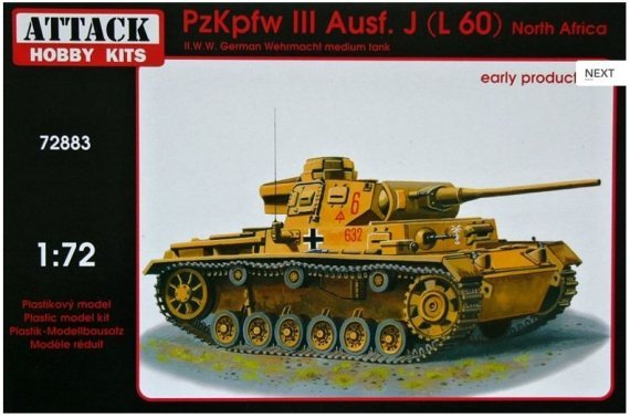 1/72 PzJpfw III Ausf.J (L 60) North Africa