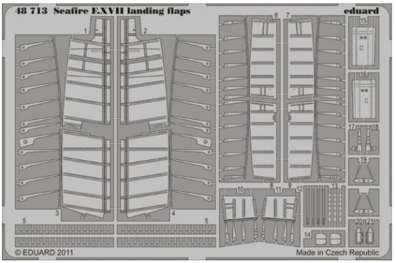 1/48 Seafire F.XVII landing flaps (AIRF)