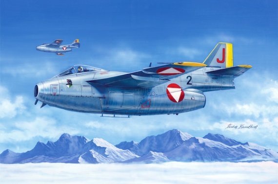 1/48 SAAB J-29F Tunnan Flying Barrel