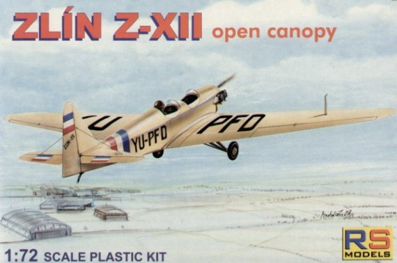 1/72 Zlin-XII open cockpit 2 Czechoslovakia and Slovakia WWII