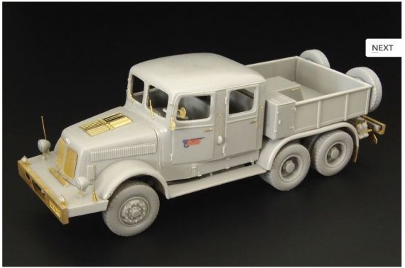 1/48 Tatra T-141 Heavy Tractor (full resin kit)
