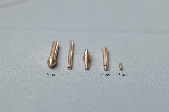 1/35 Boeing CH-47A/CH-47D Chinook Pitot tubes and external anten