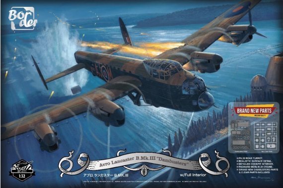 Border Model 1/32 Avro Lancaster B.Mk.III Dambuster