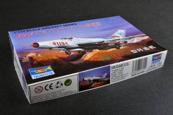 1/144 Mikoyan MiG-21 / The Pla Air Force F-7II