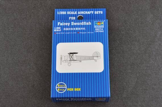 1/350 Fairey Swordfish x 6 set