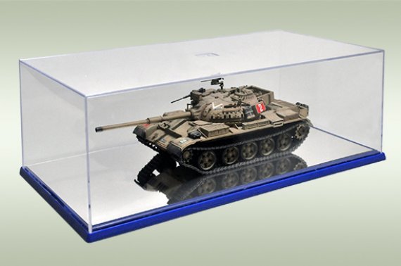 Display Case 364 x 186 x 121mm with Mirror Base