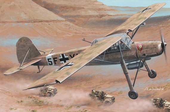 1/35 Fieseler Fi-156A C-3/Trop Storch In 1936