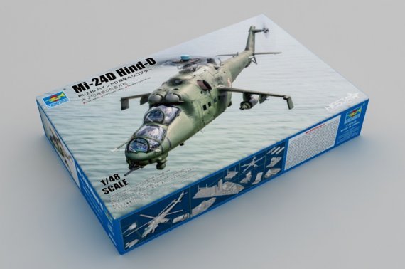 1/48 Mil Mi-24V Hind-E Mi-24V / Mi-35 Hind E