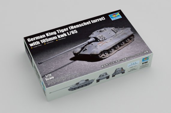 1/72 German Sd.Kfz.182 King Tiger 105mm kwk L/65