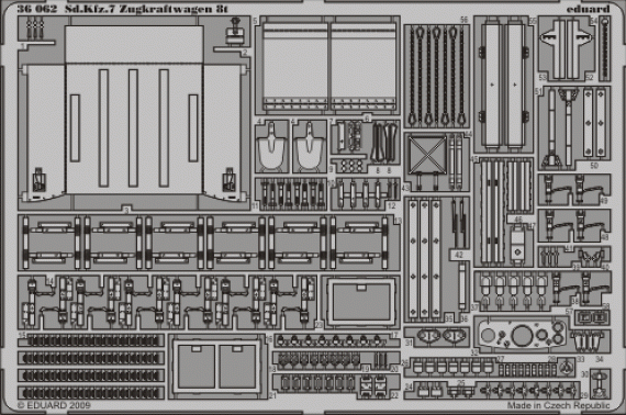 Eduard Sd.Kfz.7 Zugkraftwagen 8t