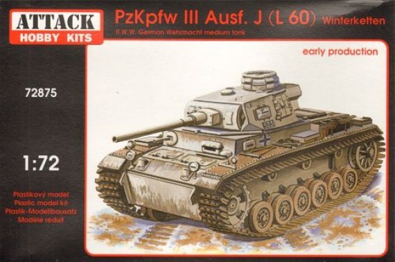 1/72 PzKpfw III Ausf.J (L 60) Winterketten (early)
