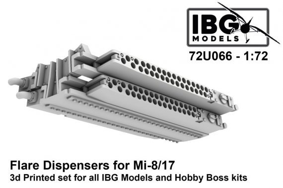 1/72 Flare Dispensers for Mi-8/17