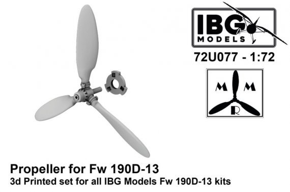 1/72 Propeller for Fw 190D-13