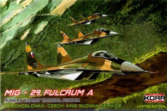 1/48 Mikoyan MiG-29 Fulcrum A CZ & SK service