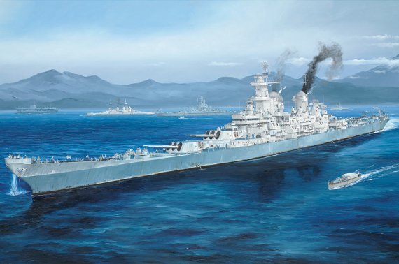 1/350 Uss Missouri BB-63