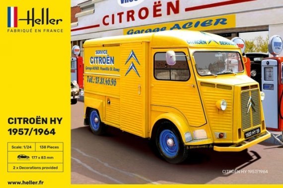 1/24 Citroen Fourgon Van Type Hy