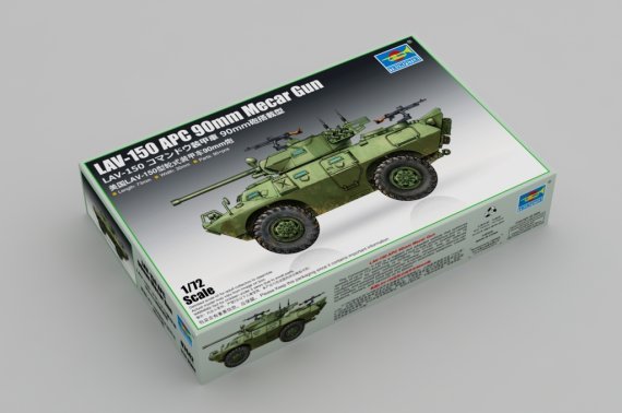 1/72 US Army LAV-150 Armoured Personnel Carrier with 90mm Mecar