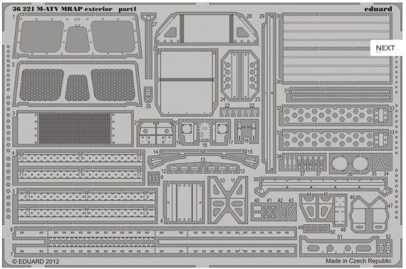 1/35 M-ATV MRAP exterior (KIN)