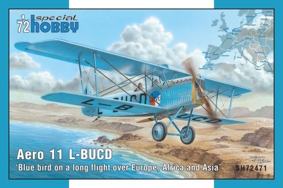 1/72 Aero Ab-11 L-BUCD Blue Bird