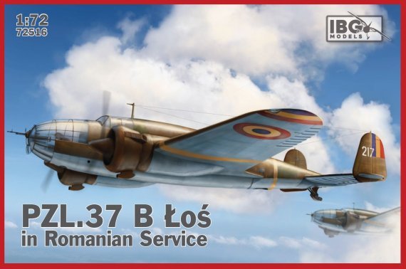 1/72 Pzl PZL.37 Los B II in Romanian Service