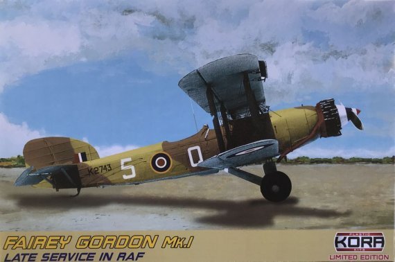 1/72 Fairey Gordon Mk.I Late Service in RAF