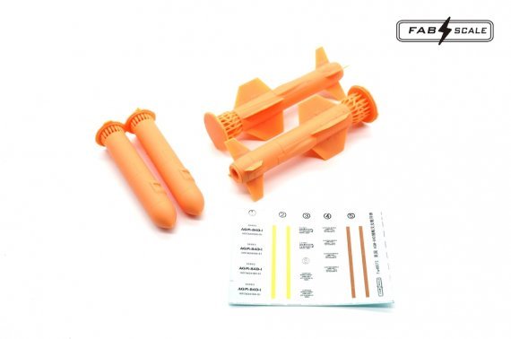 1/48 2x US AGM-84D Harpoon Anti-Ship Missile