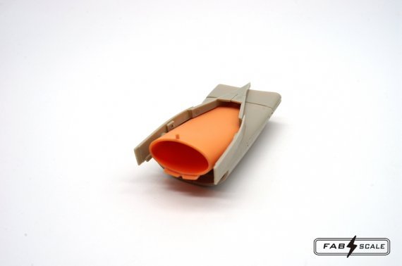 1/48 F-16 F110 Engine Integrated seamless Intake for Tamiya