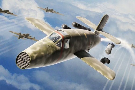 1/144 Bachem Ba-349A Natter 2-in-1