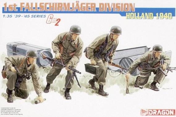 1/35 1st Fallschirmjager Division Holland 1940