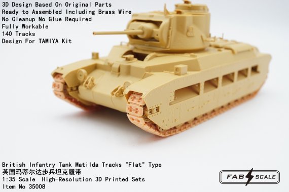 FabScale Studio Cha�nes Matilda Mk.III/IV 1/35