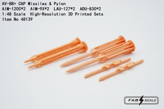 FabScale Studio Set D�taillage AV-8B+ Missiles 1/48