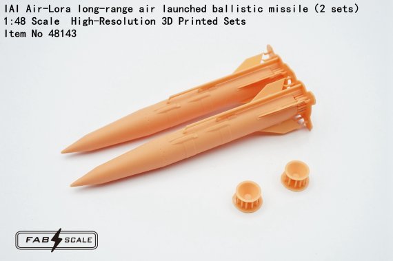 FabScale Studio IAI Air-Lora Missile 1/48 2 Sets