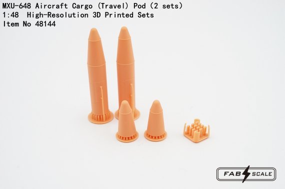 FabScale Studio MXU-648 Cargo Pods 1/48 (2 sets)