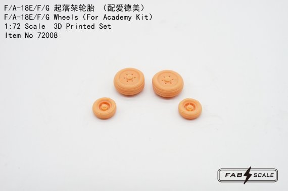 1/72 Boeing F/A-18E/F/G Wheels For Academy Kit