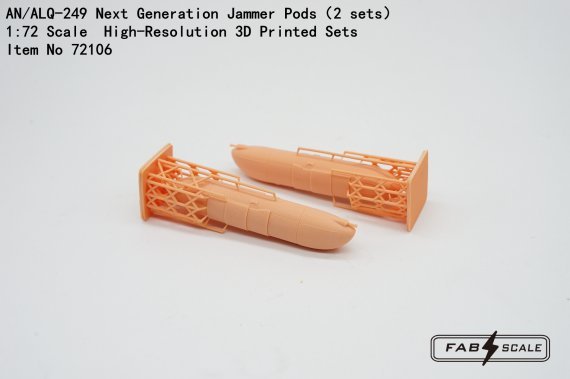 FabScale 1/72 AN/ALQ-249 NGJ-MB Pods EA-18G Growler 2 sets