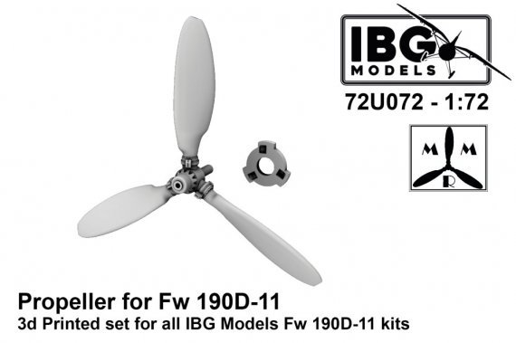 1/72 Propeller for Fw 190D-11