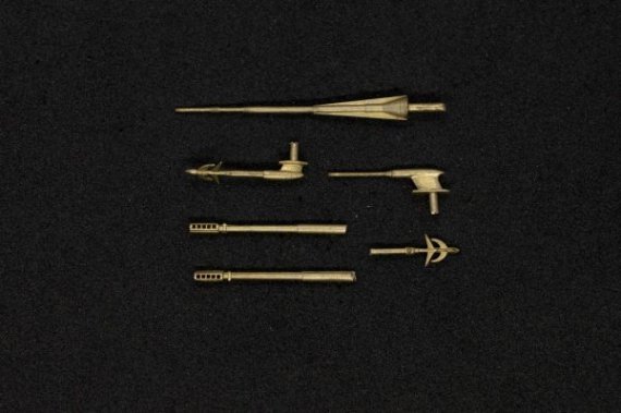 1/72 Pitots, Antennae and cannon barrels for MiG-23