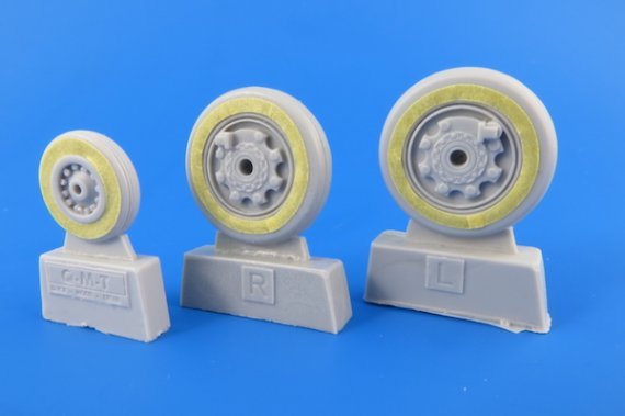 1/48 BAC/EE Lightning F.1/Mk.4/Mk.5 wheels with masks