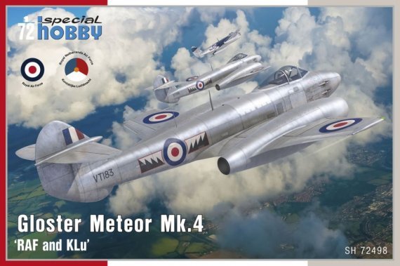 1/72 Gloster Meteor Mk.4 RAF and KLu