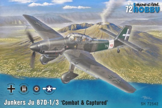 Special Hobby Junkers Ju 87D-1/3 Combat & Captured 1/72
