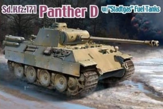 1/35 Pz.Kpfw.V Ausf.D Panther Stadtgas Fuel Tanks Sd.Kfz.171