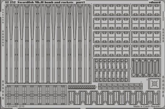 1/32 Swordfish Mk.II bombs&rockets (TRUMP)