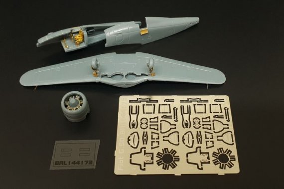 1/144 Fiat G.50 detail PE set
